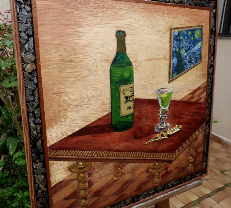 Original Art Deco Other Painting by Marcos Albuquerque