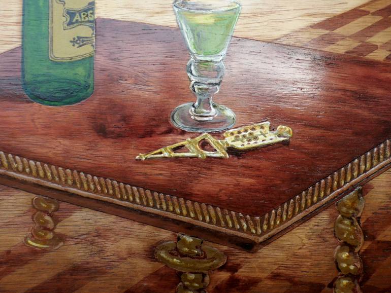 Original Art Deco Other Painting by Marcos Albuquerque