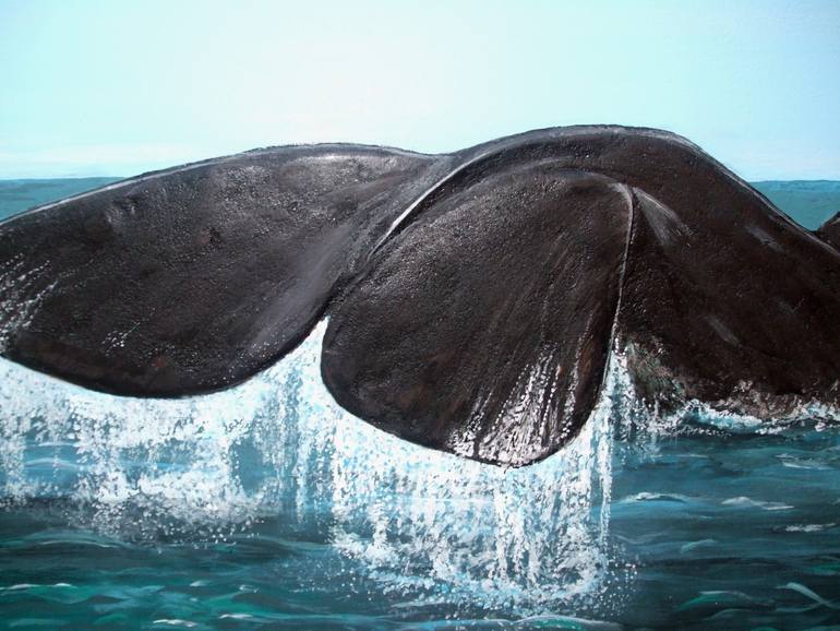 Original Art Deco Animal Painting by Marcos Albuquerque