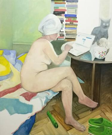 Print of Nude Paintings by Igor Cherchenko