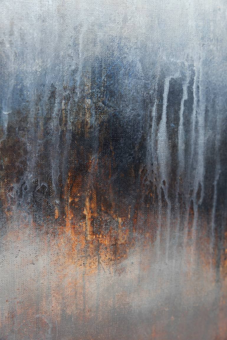 Original Abstract Expressionism Abstract Painting by Lukasz Olek