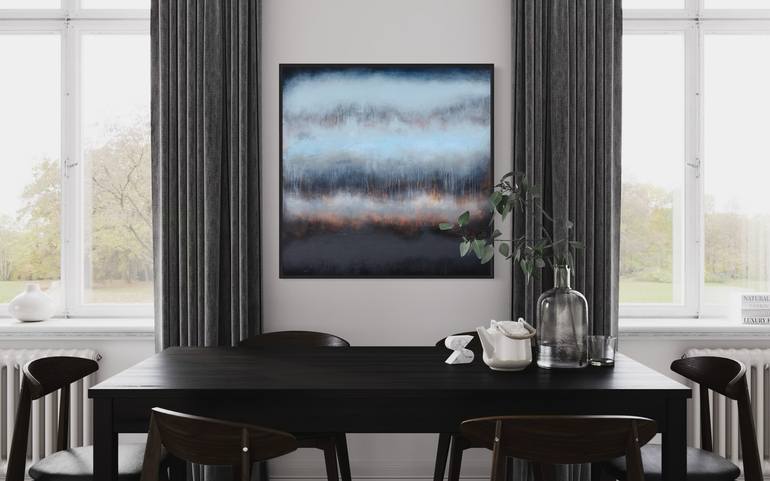 Original Abstract Expressionism Abstract Painting by Lukasz Olek