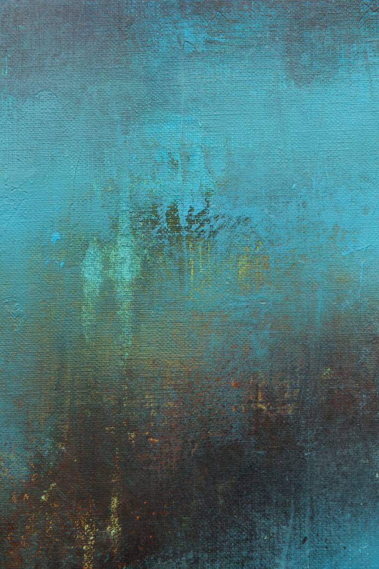 Original Abstract Expressionism Abstract Painting by Lukasz Olek