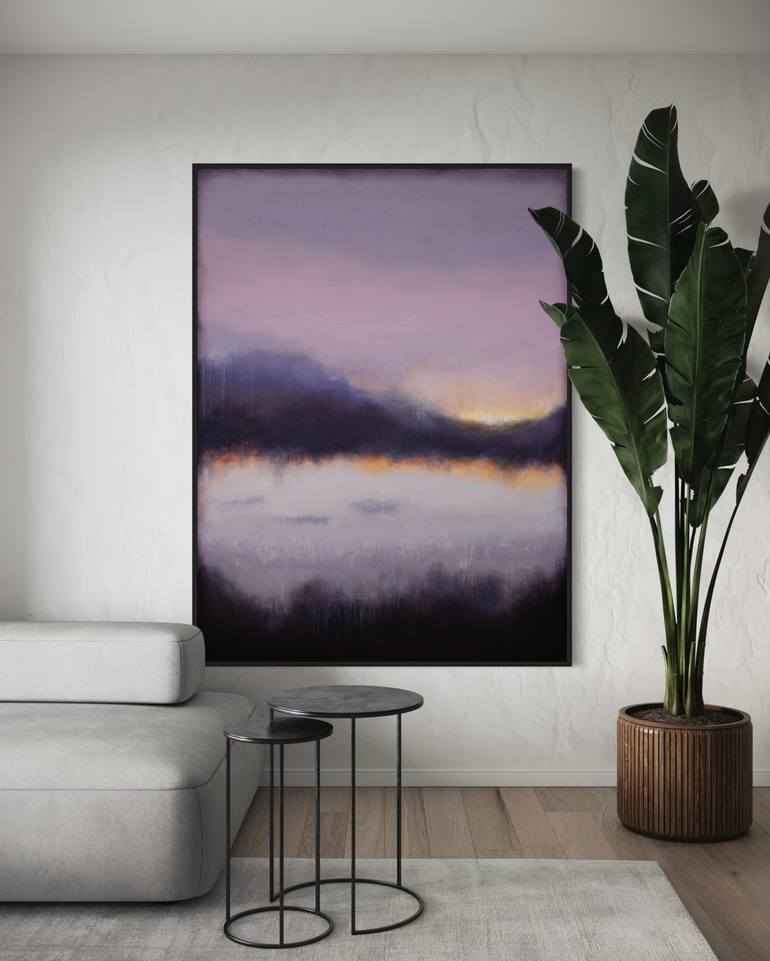 Original Abstract Expressionism Abstract Painting by Lukasz Olek