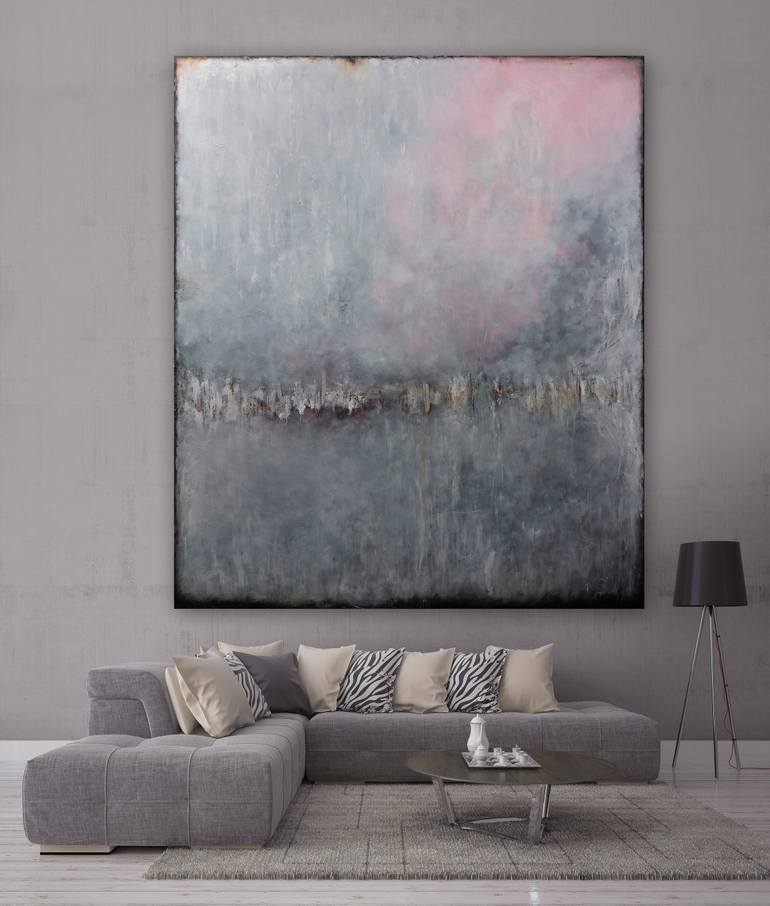 Original Abstract Expressionism Abstract Painting by Lukasz Olek