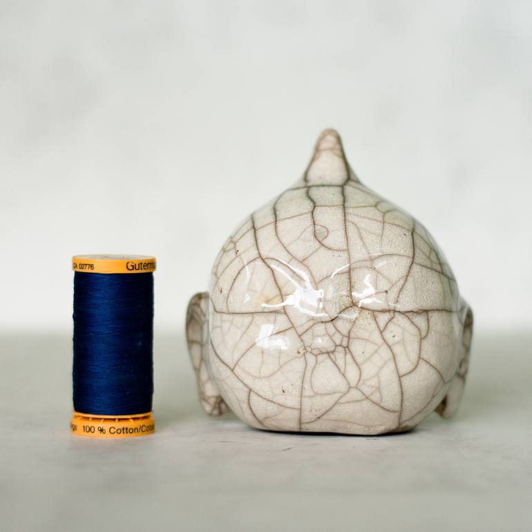 Original Figurative Religion Sculpture by Cynara Mori