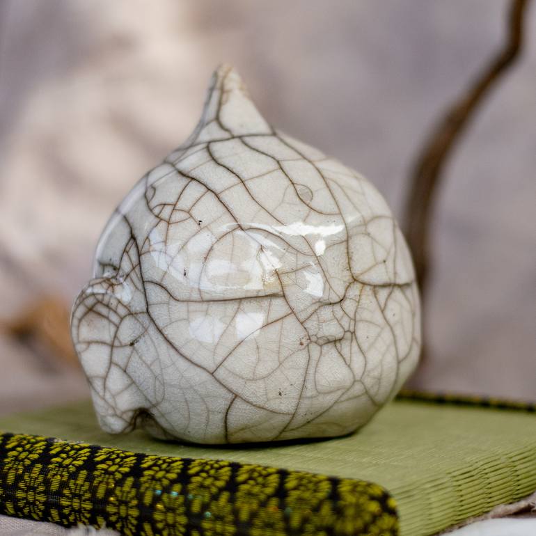Original Figurative Religion Sculpture by Cynara Mori