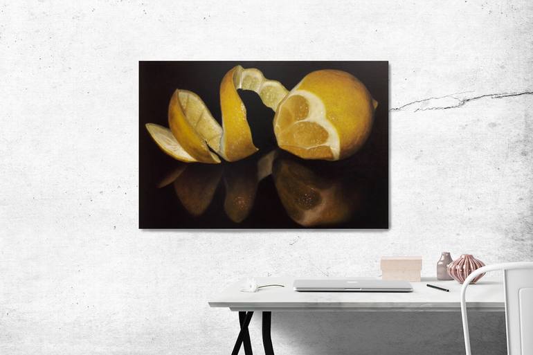Original Photorealism Still Life Painting by Natasha Junmanee