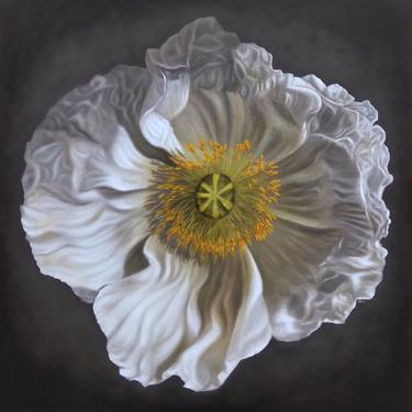 Print of Realism Floral Paintings by Natasha Junmanee