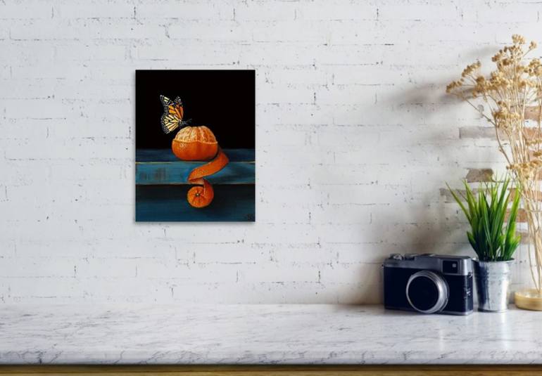 Original Realism Still Life Painting by Natasha Junmanee
