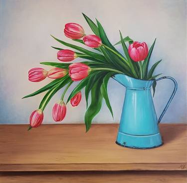 Print of Realism Still Life Paintings by Natasha Junmanee