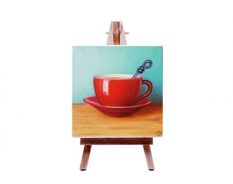 Original Realism Still Life Painting by Natasha Junmanee