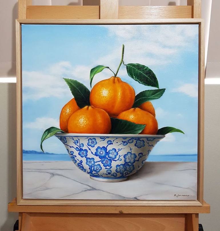 Original Fine Art Still Life Painting by Natasha Junmanee