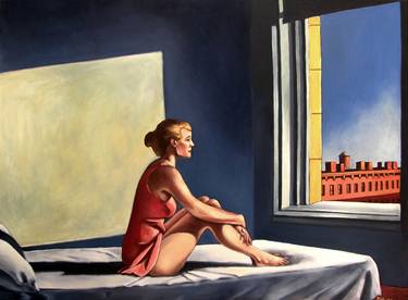 Morning Sun ( after Edward Hopper ) thumb