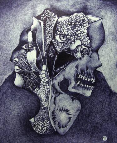 Original Mortality Drawings by Katarzyna Sliwa