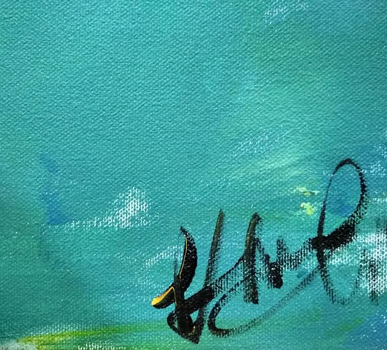 Original Abstract Expressionism Abstract Painting by Tuba Özkan