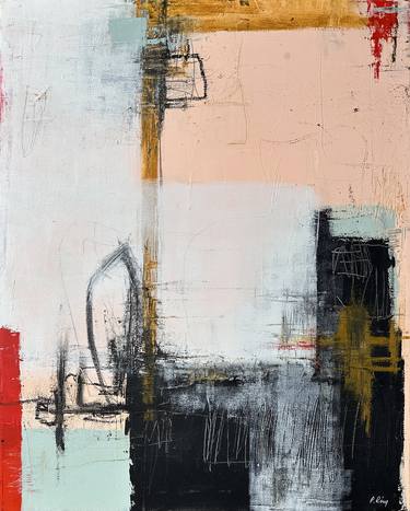 Original Minimalism Abstract Paintings by Paige Ring