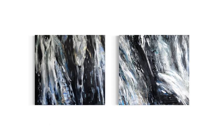 Original Abstract Expressionism Abstract Painting by Anastasiia Ivanova