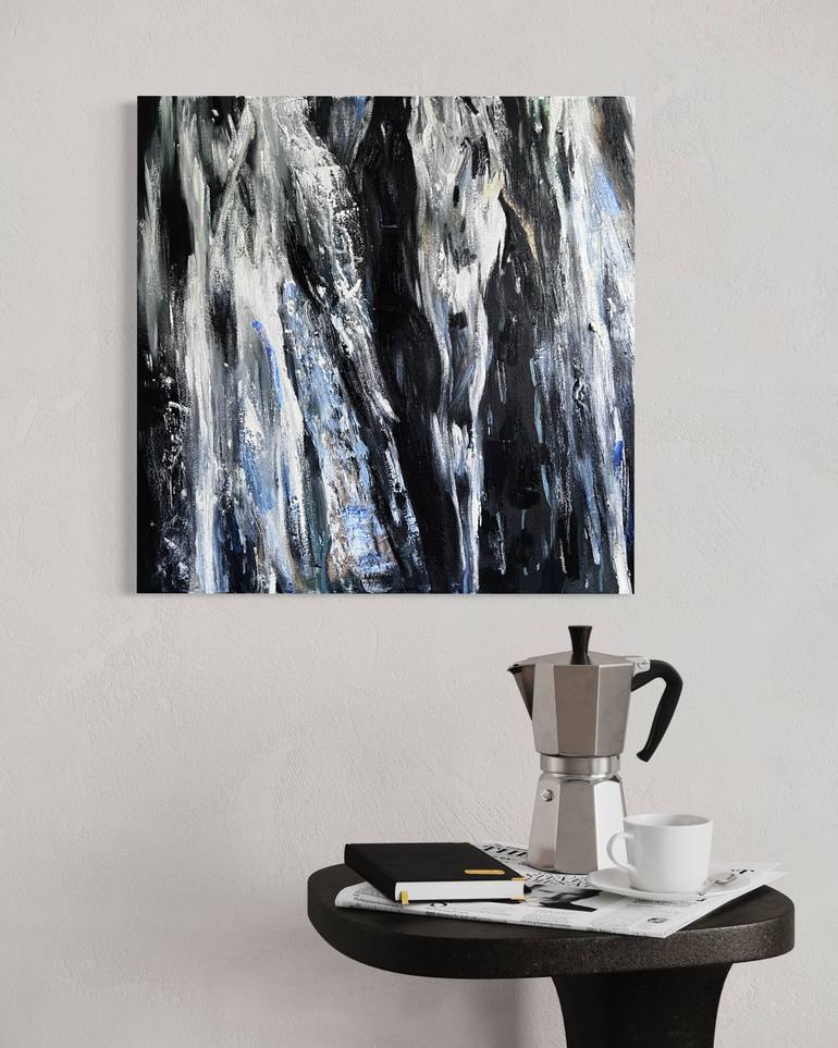 Original Abstract Expressionism Abstract Painting by Anastasiia Ivanova