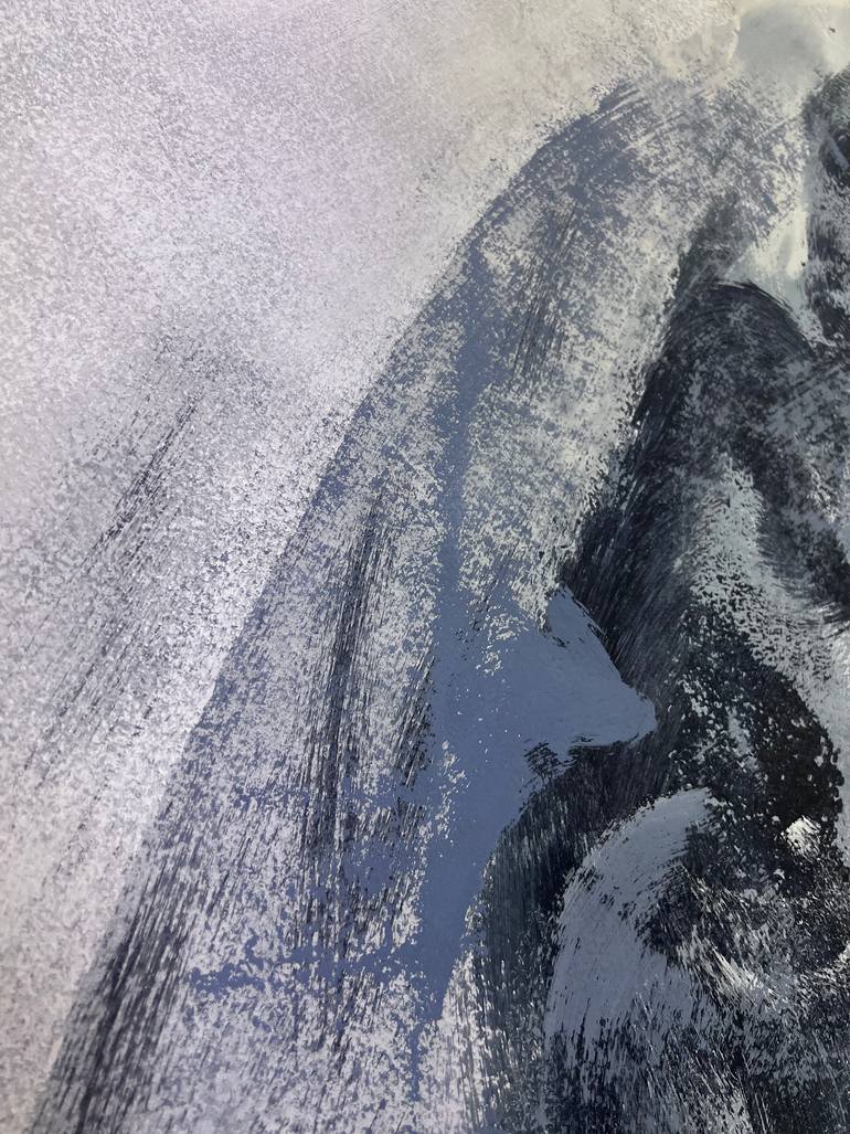 Original Abstract Landscape Painting by Anastasiia Ivanova