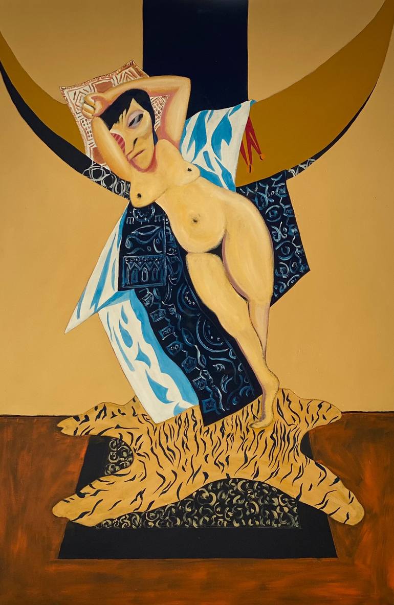 Original Nude Painting by David Powell