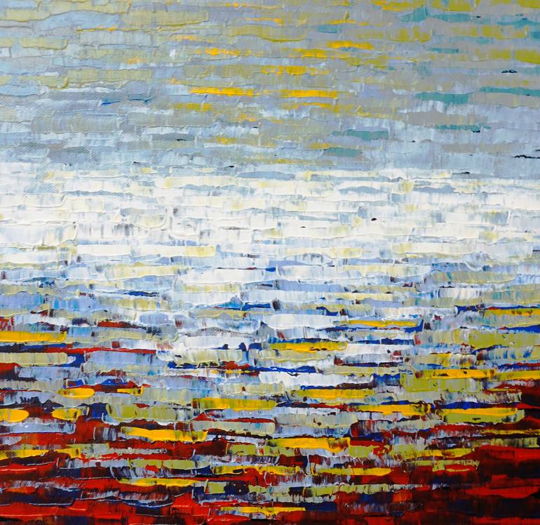 Original Abstract Expressionism Abstract Painting by Ebrar Ahamad