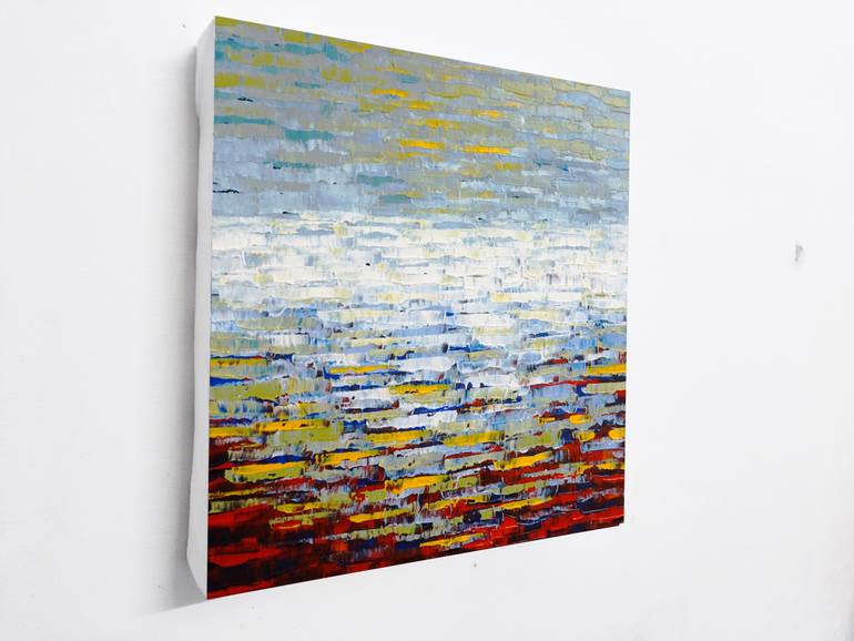 Original Abstract Expressionism Abstract Painting by Ebrar Ahamad