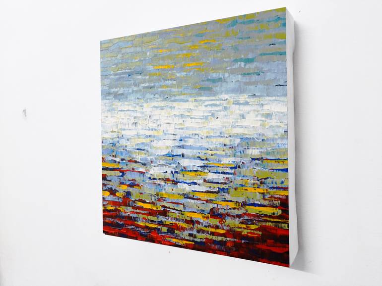 Original Abstract Expressionism Abstract Painting by Ebrar Ahamad