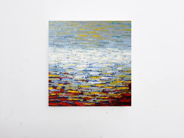 Original Abstract Expressionism Abstract Painting by Ebrar Ahamad