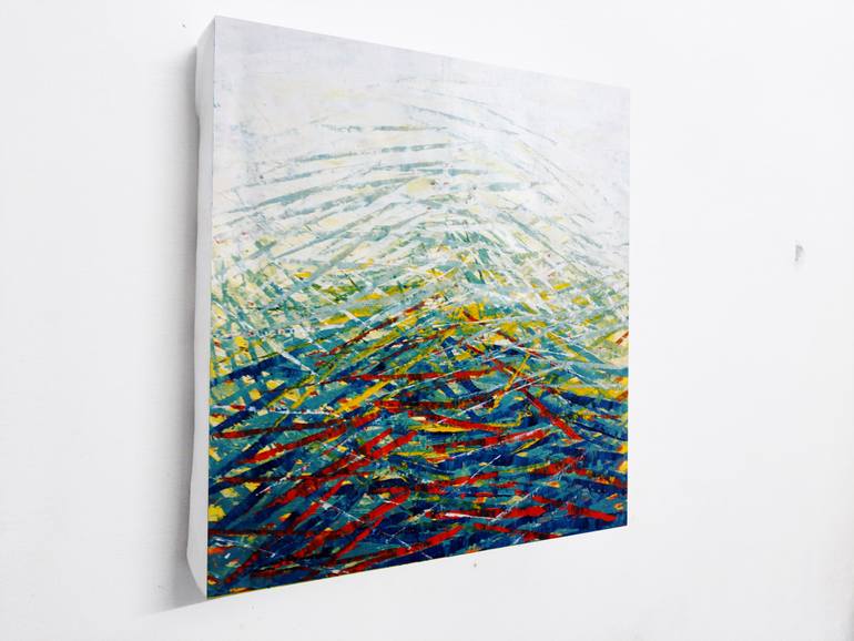 Original Abstract Expressionism Abstract Painting by Ebrar Ahamad