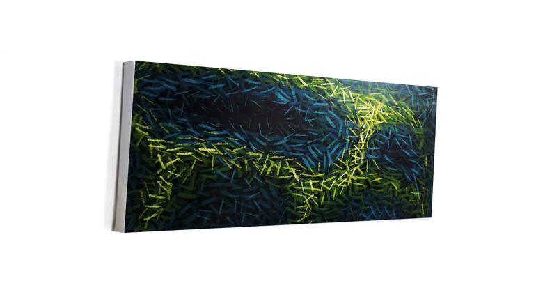 Original Abstract Expressionism Nature Painting by Ebrar Ahamad