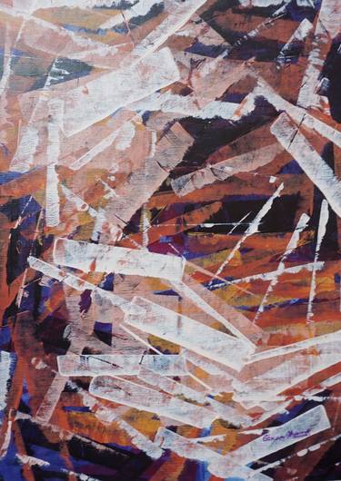 Print of Abstract Expressionism Abstract Paintings by Ebrar Ahamad