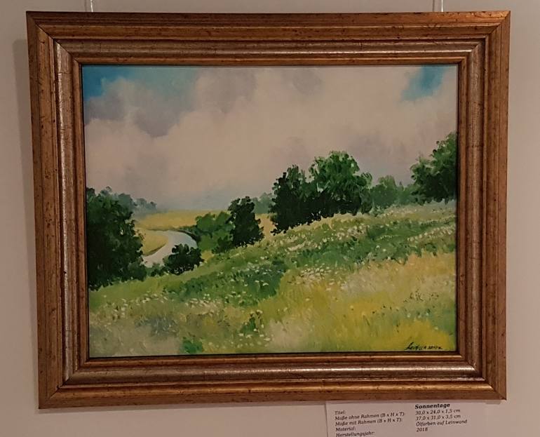 Original Realism Landscape Painting by Alfiya Safi