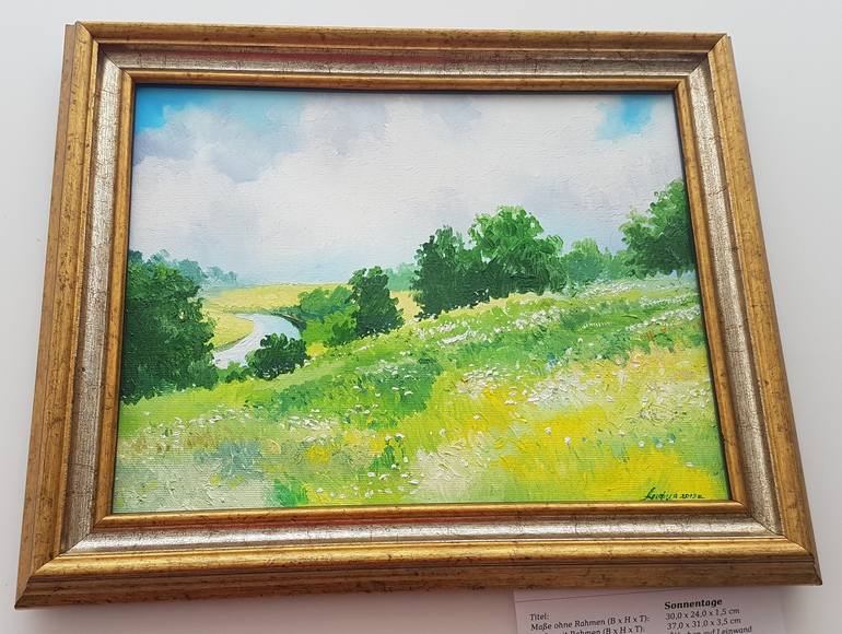 Original Realism Landscape Painting by Alfiya Safi