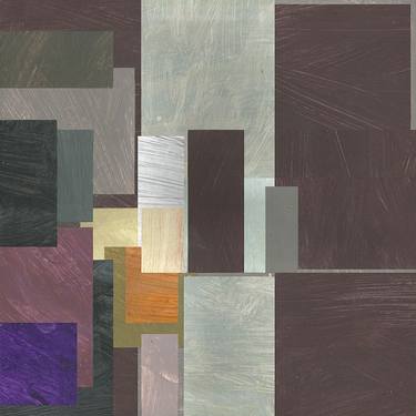 Original Abstract Collage by Titus Rudolphy