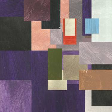 Original Abstract Collage by Titus Rudolphy