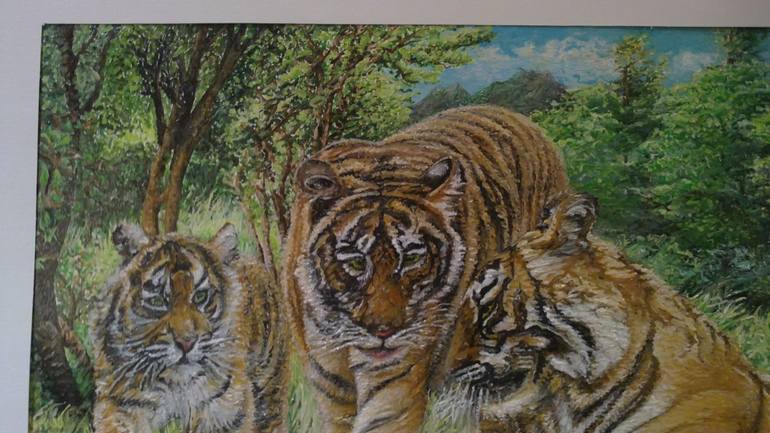 Original Photorealism Animal Painting by Mark Sutton