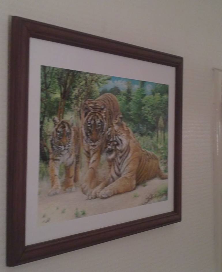 Original Photorealism Animal Painting by Mark Sutton