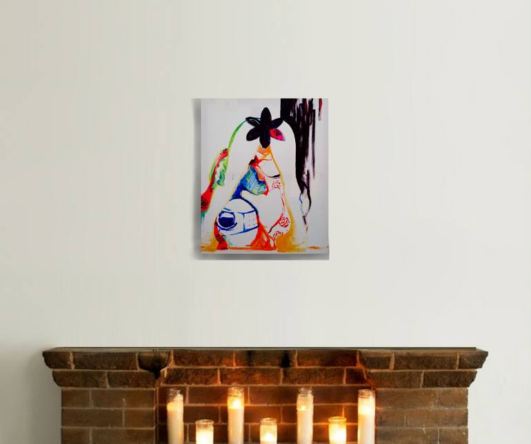 Original Figurative Humor Painting by Io Zarate