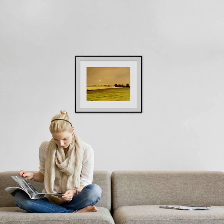 Original Impressionism Landscape Painting by Alan Harris
