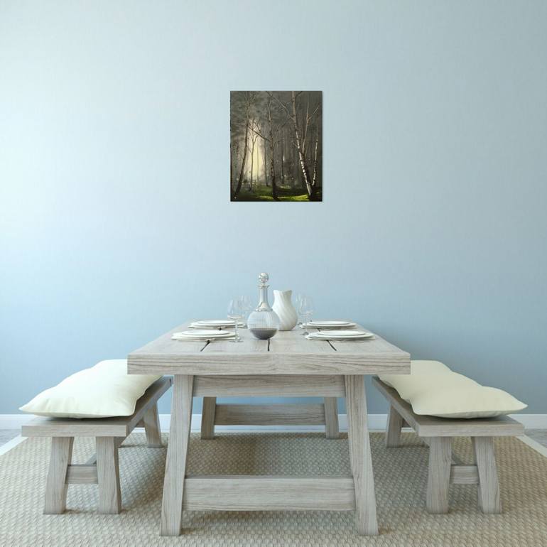 Original Impressionism Landscape Painting by Alan Harris