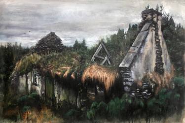 Original Rural life Painting by EITHNE HEALY