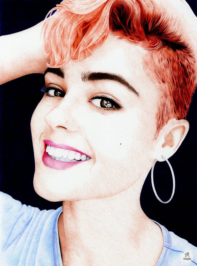 Stefania Ferrario 1 000 000 Drawing By Stephen Marts Saatchi Art stefania-ferrario-1-000-000-drawing-by-stephen-marts-saatchi-art
