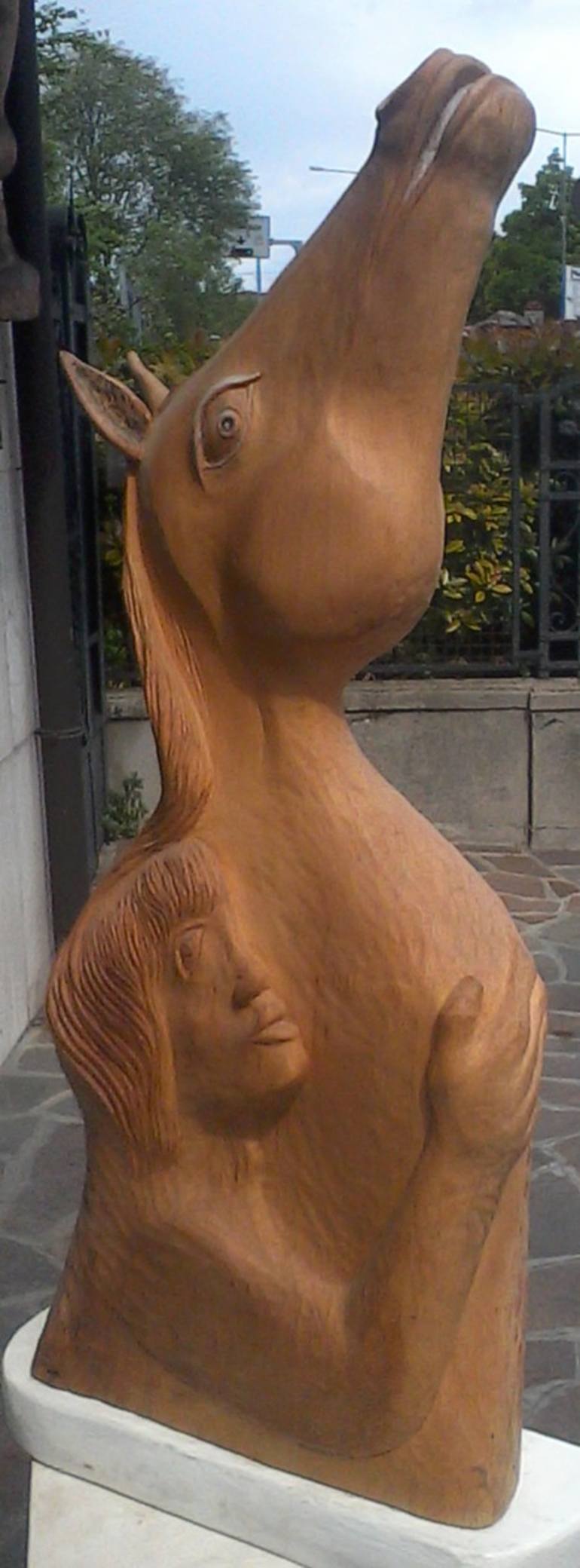 Original Horse Sculpture by Silvano Soppelsa