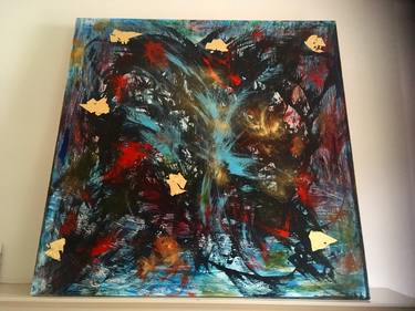 Original Abstract Painting by Emmanuelle Gauthier