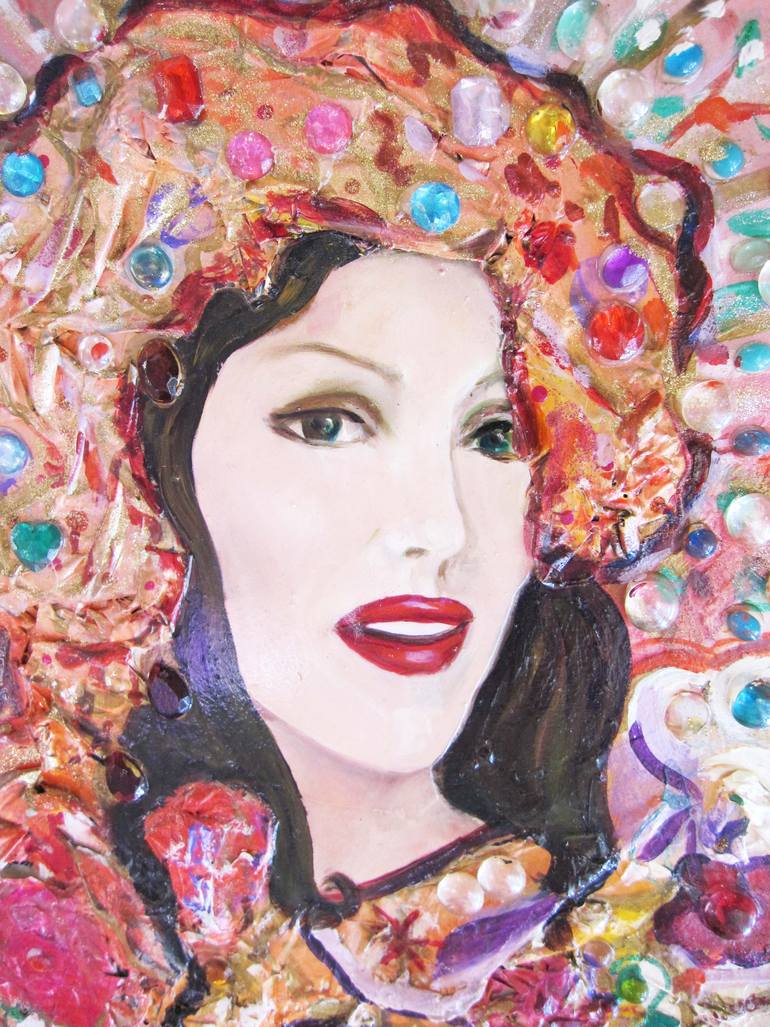 Original Surrealism Pop Culture/Celebrity Painting by Grace Divine