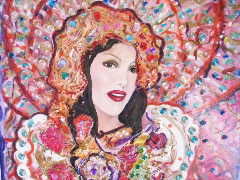 Original Surrealism Pop Culture/Celebrity Painting by Grace Divine