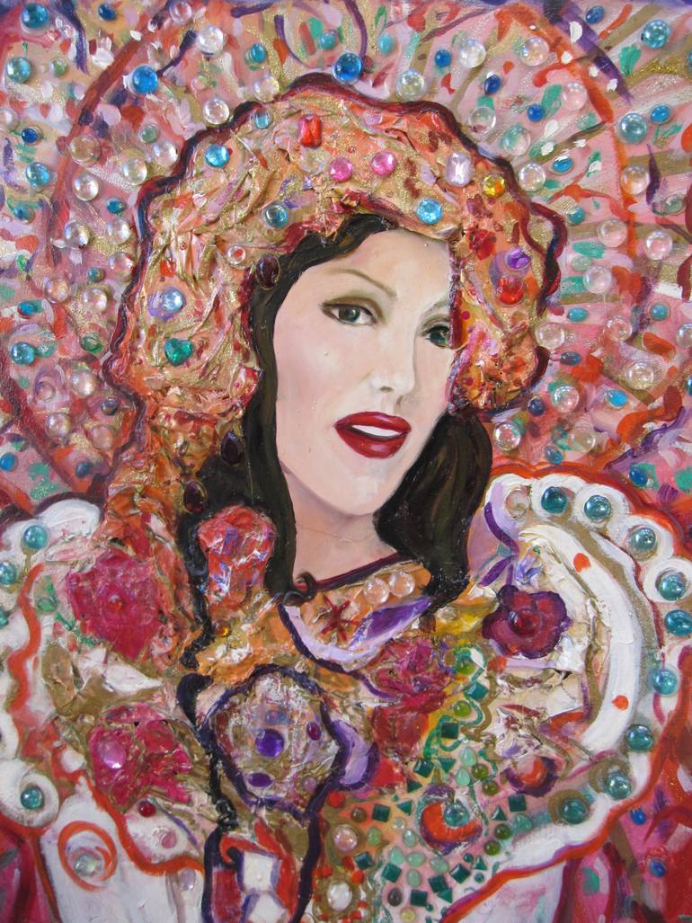Original Surrealism Pop Culture/Celebrity Painting by Grace Divine