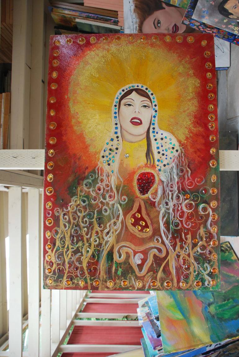 Original Figurative Fantasy Painting by Grace Divine