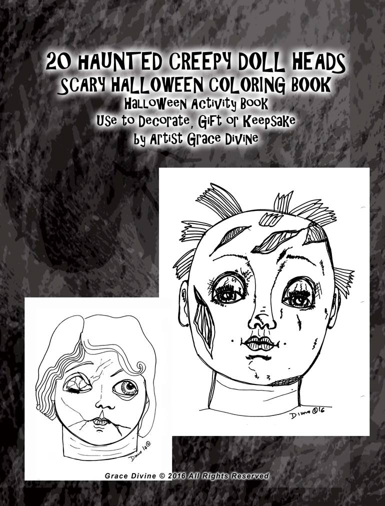 Original Illustration Cartoon Drawing by Grace Divine